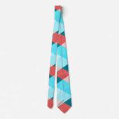 抽象的なパターン ネクタイ (裏面)