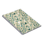 抽象的なパターン ノートブック (右側)