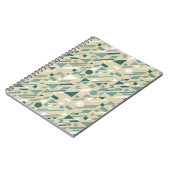 抽象的なパターン ノートブック (左側)