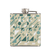 抽象的なパターン フラスク (裏面)