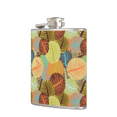 抽象的なパターン フラスク (左)