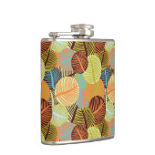 抽象的なパターン フラスク (右)