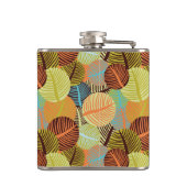 抽象的なパターン フラスク (裏面)