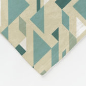 抽象的なパターン フリースブランケット (角)