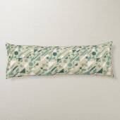 抽象的なパターン ボディピロー (裏面)