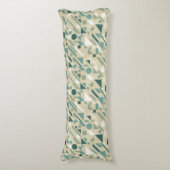 抽象的なパターン ボディピロー (正面縦)