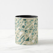 抽象的なパターン マグカップ (中央)