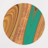 抽象的なパターン。 ラベル (デザイン2)