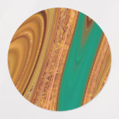 抽象的なパターン。 ラベル (デザイン1)