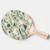 抽象的なパターン 卓球ラケット (横)