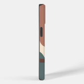 抽象的なパームリーフのミニマルアート Case-Mate iPhoneケース (裏面 / 右)