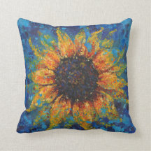 抽象的なヒマワリ