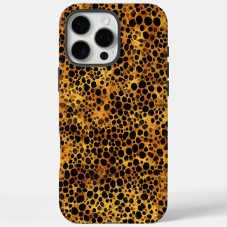 抽象的なヒョウ柄 iPhone 16 PRO MAXケース