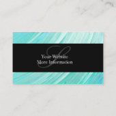 抽象的なビジネステンプレート 名刺 (裏面)