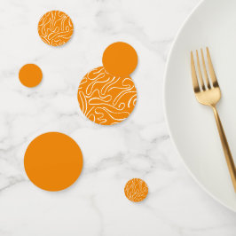 抽象的なビジュアルパターン コンフェッティ