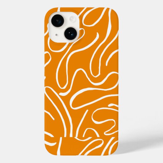 抽象的なビジュアルパターン Case-Mate iPhoneケース (裏面)