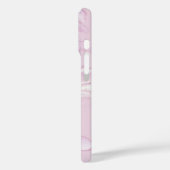 抽象的なピンクのぼかしペイント Case-Mate iPhoneケース (裏面 / 左)