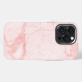 抽象的なピンクの大理石 iPhoneケース (裏面横)