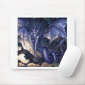 抽象的なファンタジーのドラゴンの女の子の浮気者 マウスパッド (マウス)