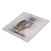 抽象的なフクロウ タイル (側面)