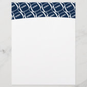 抽象的なフットボール チラシ (裏面)