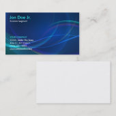 抽象的なフラクタルの名刺 名刺 (正面/裏面)