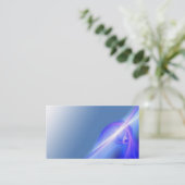 抽象的なフラクタルの白熱名刺 名刺 (スタンド正面)