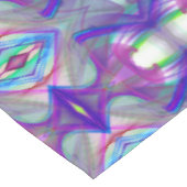 抽象的なフラクタルは幾何学的振ります テーブルクロス (アングル)