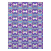 抽象的なフラクタルは幾何学的振ります テーブルクロス (正面)