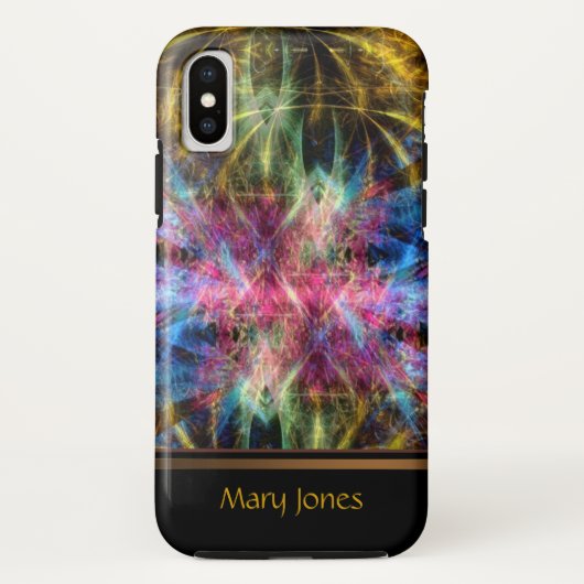 抽象的なフラクタルアート iPhone 3 Case-Mateケース Case-Mate iPhoneケース (裏面)