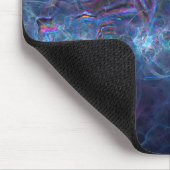 抽象的なフラクタル星雲と幾何学的形態 マウスパッド (コーナー)