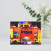 抽象的なフリンダースストリート駅 ポストカード (スタンド正面)