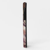 抽象的なブラウンのフラワーデザイン 2 Case-Mate iPhoneケース (裏面/左)