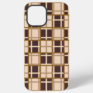 抽象的なブラウン系のiPhone 12 Pro Max カー iPhone 12 Pro Maxケース