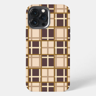 抽象的なブラウン系のiPhone 13 Pro Max カバー