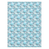 抽象的なブラシはパターンをなでます テーブルクロス (正面)