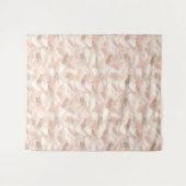 抽象的なブラシストロークパターン タペストリー (正面(横))