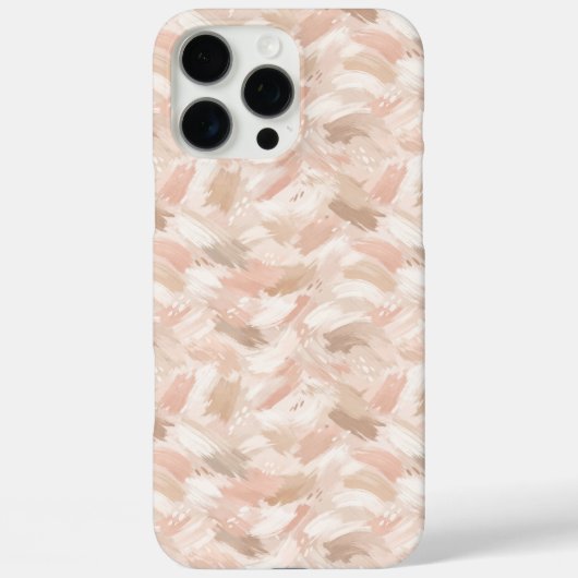 抽象的なブラシストロークパターン Case-Mate iPhoneケース (裏面)