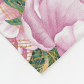 抽象的なプリント フリースブランケット (角)