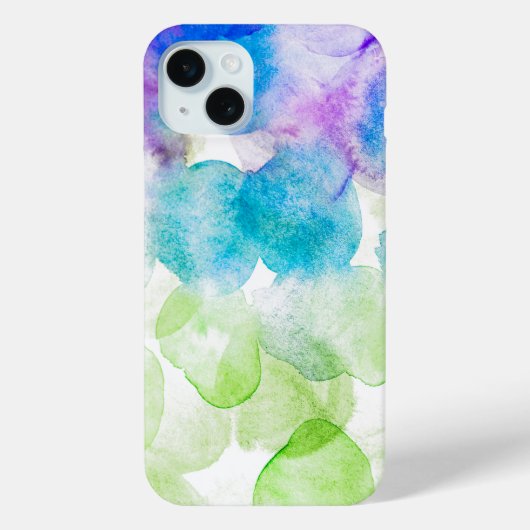 抽象的なペイントが可愛い水彩模様 Case-Mate iPhoneケース (裏面)