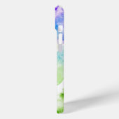 抽象的なペイントが可愛い水彩模様 Case-Mate iPhoneケース (裏面 / 左)
