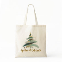 抽象的なペイントのクリスマスツリー