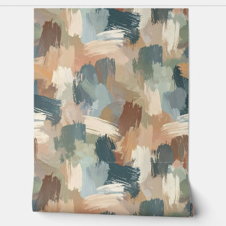 抽象的なペイント壁 壁紙