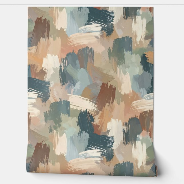 抽象的なペイント壁 壁紙 (ほどく)