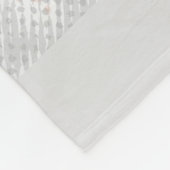 抽象的なペンキのBMXのライダーは文字とのスクエアをはね飛ばします フリースブランケット (角)