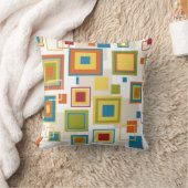 抽象的なボックス クッション (ブランケット)