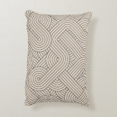 抽象的なボーダー アクセントクッション (裏面(縦))