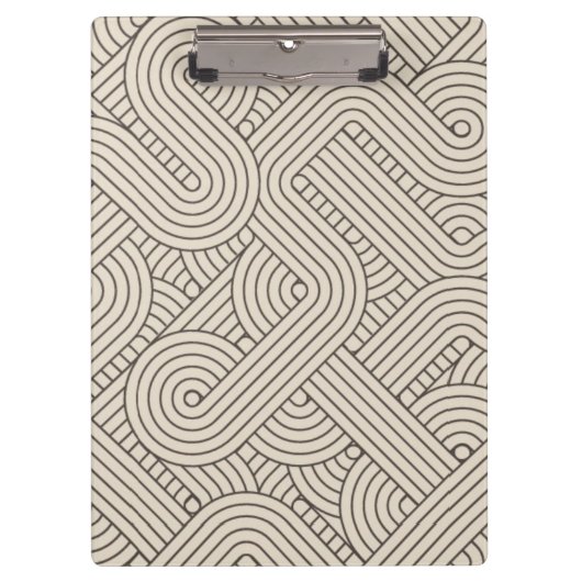 抽象的なボーダー クリップボード (正面)
