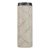 抽象的なボーダー タンブラー (裏面)