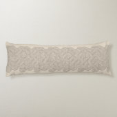 抽象的なボーダー ボディピロー (裏面)